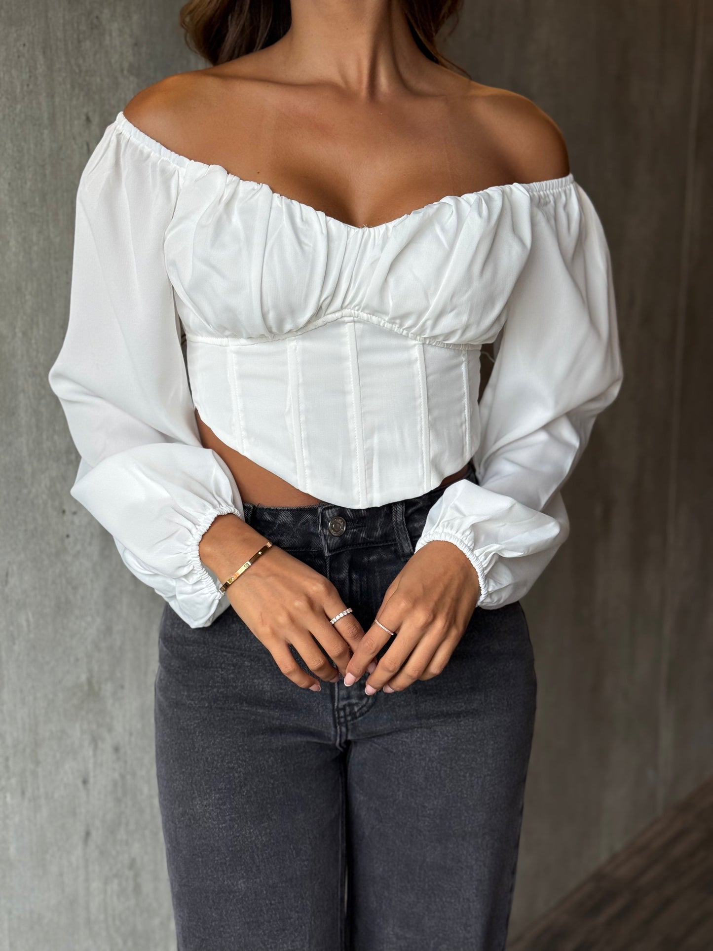 blusa blanca