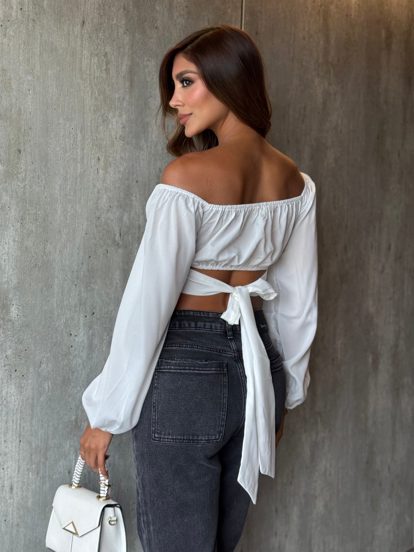 blusa blanca