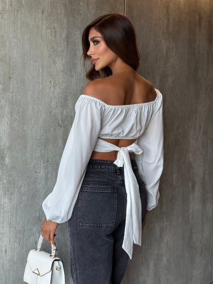blusa blanca