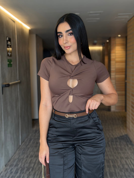 Blusa Basica Cafe