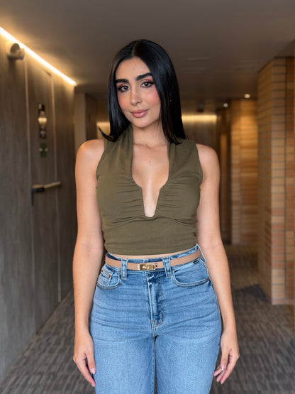 Crop Top Verde