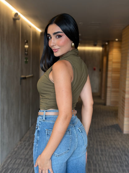 Crop Top Verde